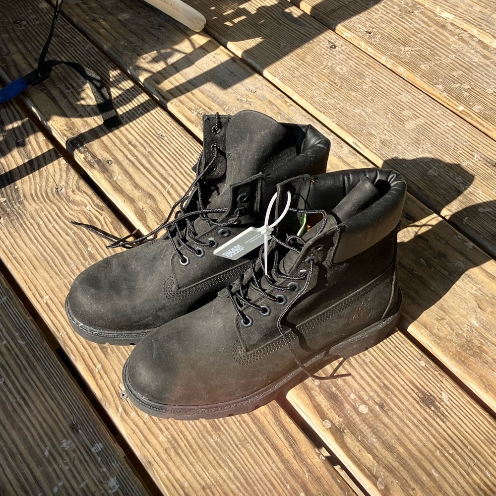 Black Timberland 6 inch Basic Boot
